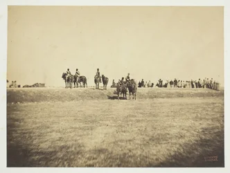 Ohne Titel [Kavallerie], 1857