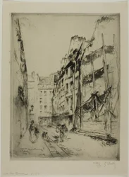 Die Rue Domat, Paris