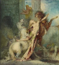 Diomedes von Pferden verschlungen