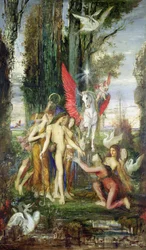 Hesiod (ca. 700 v. Chr.) und die Musen