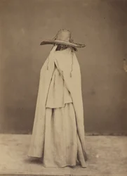 Algerische Frau, späte 1850er