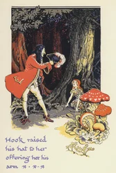 Peter Pan und Wendy: Hook zog seinen Hut vor ihr und bot ihr seinen Arm an