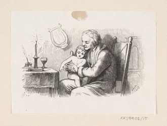 Illustration zu "Der unartige Junge" in H.C. Andersen, "Märchen und Geschichten", Band 1