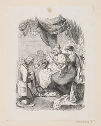 Illustration zu "Reisekammeraten" in H.C. Andersen, "Märchen und Geschichten", Band 1
