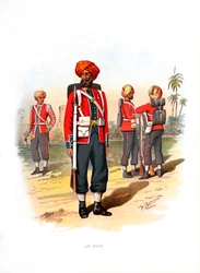 15. Sikhs, ca. 1890
