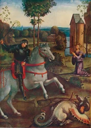 St. Georg und der Drache, 15. Jahrhundert