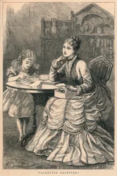 Valentins-Empfänger, 1875