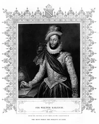Sir Walter Raleigh, Schriftsteller, Dichter, Höfling und Entdecker, 19. Jahrhundert