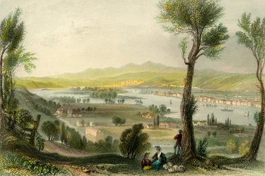 Blick vom Berg Ida in der Nähe von Troja, ca. 1839