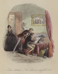 Illustration für Lewis Arundel oder Die Eisenbahn des Lebens von Frank E Smedley