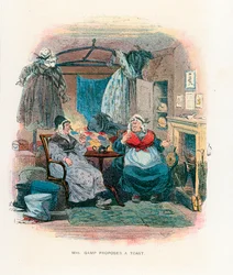 Illustration für Martin Chuzzlewit