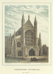 Westfassade der Kathedrale von Winchester