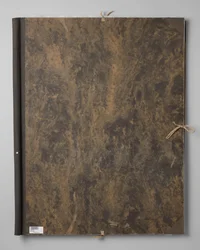 Mappe mit Dokumenten und Fragmenten zu Malle Babbe