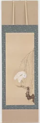 Reiher und Weide, Edo-Periode