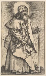 Der heilige Jakobus der Ältere, aus Christus und die Apostel (1519)