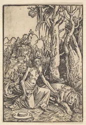 St. Hieronymus in der Wüste, 1511