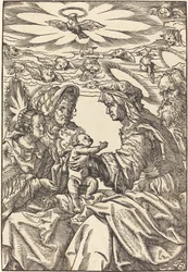 Die Heilige Familie mit der Heiligen Anna und dem Heiligen Joachim