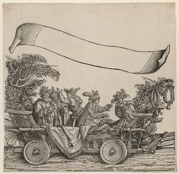 Natürliche Narren Der Triumphzug des Kaisers Maximilian I., ca. 1515