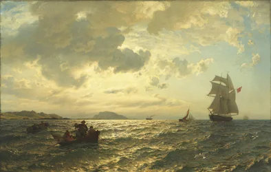 Frische Brise an der norwegischen Küste