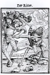 Der Tod und der Ritter, aus 