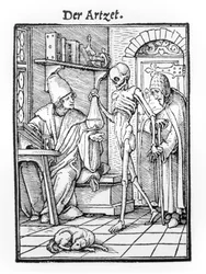 Der Tod und der Arzt, aus 