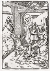 Der Tod kommt für das Kind, aus 