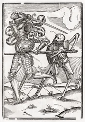 Der Tod kommt zum Ritter oder Grafen, aus 