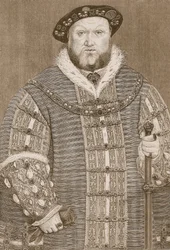 Heinrich VIII., Illustration aus 