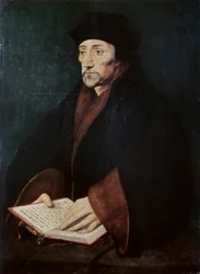 Porträt von Desiderius Erasmus (1466-1536) aus Rotterdam
