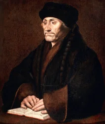 Porträt von Desiderius Erasmus