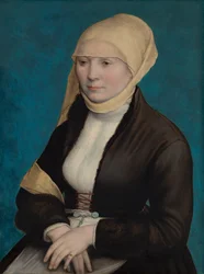 Porträt einer Frau aus Süddeutschland, um 1520-1525