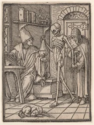 Der Doktor (oder Arzt), aus „Der Totentanz“