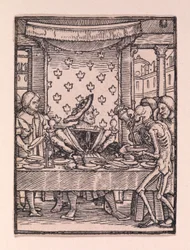 Der König, aus „Der Totentanz“