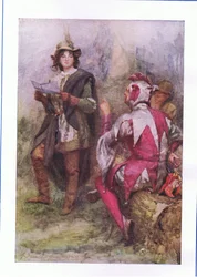 Der Baum trägt schlechte Früchte (Wie es euch gefällt), aus Die vollständigen Werke von Shakespeare, veröffentlicht von George Harrap & Co Ltd, 1920er Jahre
