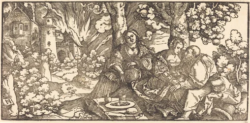 Lot und seine Töchter