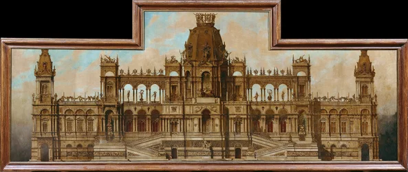 Entwurf für einen Palast: Fassade