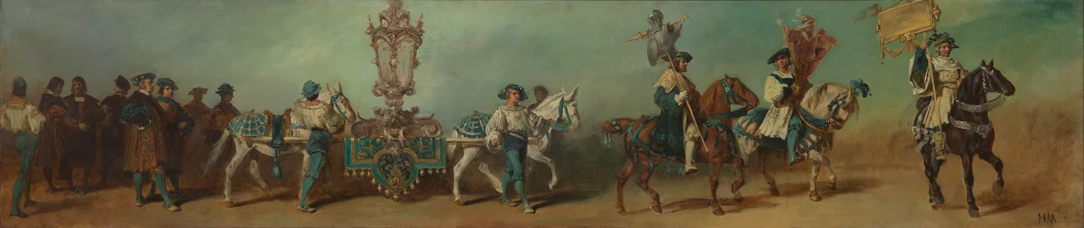Entwurf zum Festzug 1879 - Die Spengler