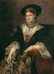 Porträt Bertha von Piloty