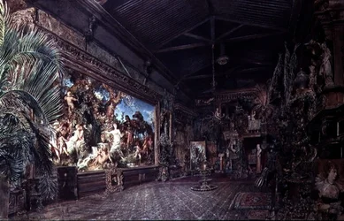 Das Atelier des Künstlers