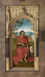 Äußeres Panel des Triptychons von Jan Floreins