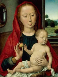 Jungfrau und Kind, 1485-90