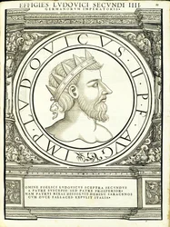 Ludouicus II, Illustration aus 