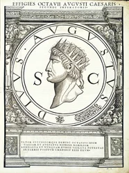 Octavianus Caesar, Illustration aus 