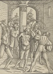Christus Gegeißelt, aus Die Lehre, das Leben und das Leiden Jesu Christi, 1537