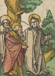 Christus spricht zu den Jüngern, 5, aus Das Plenarium