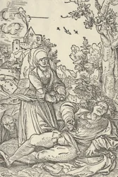 Pyramus und Thisbe, ca. 1509-10