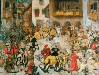 Ritterturnier, ca. 1509-1510