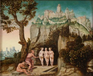 Das Urteil des Paris, ca. 1540-60