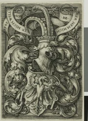 Wappen mit einem Adler