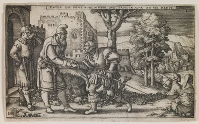 Abreise des verlorenen Sohnes, aus der Serie "Die Geschichte des verlorenen Sohnes"